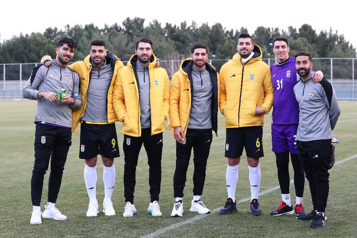 آخرین تمرین تیم ملی فوتبال پیش از دیدار با امارات