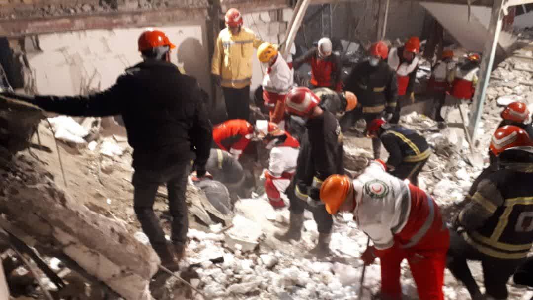 انفجار ساختمان ۳ طبقه در تبریز با ۳ کشته و ۱۰ مصدوم