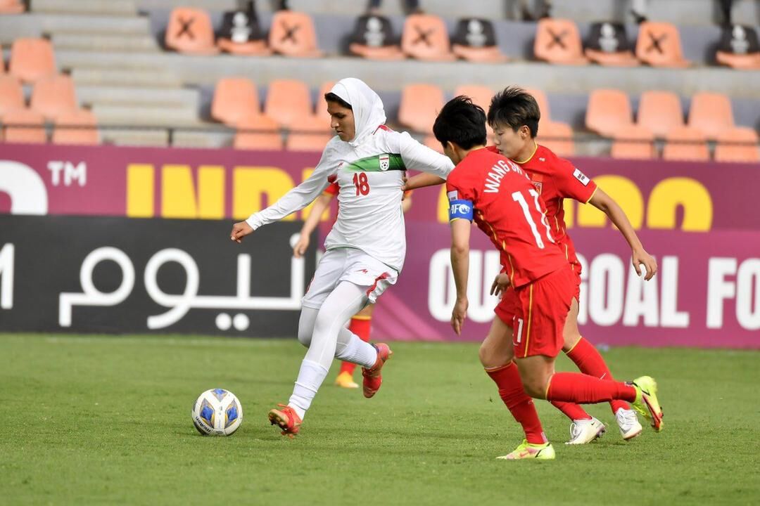 شکست ۷ بر صفر تیمی ملی فوتبا زنان ایران در مقابل چین