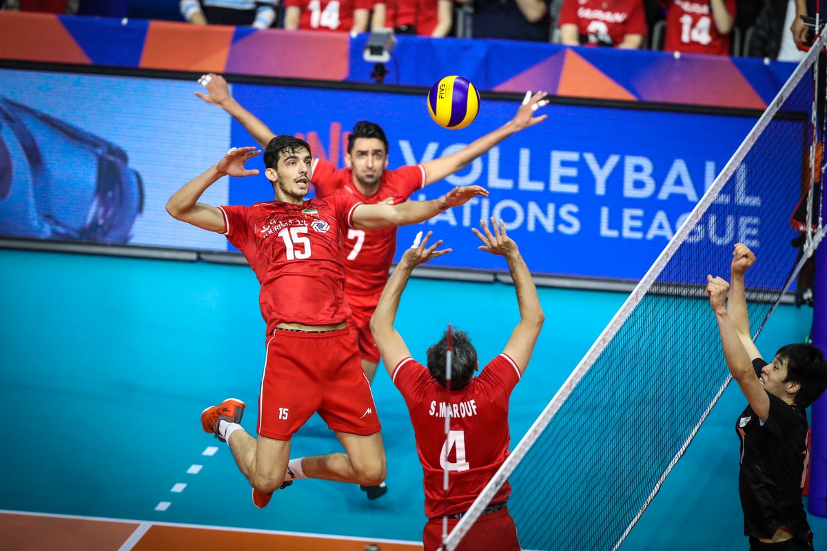 ساعت مسابقات والیبال ایران