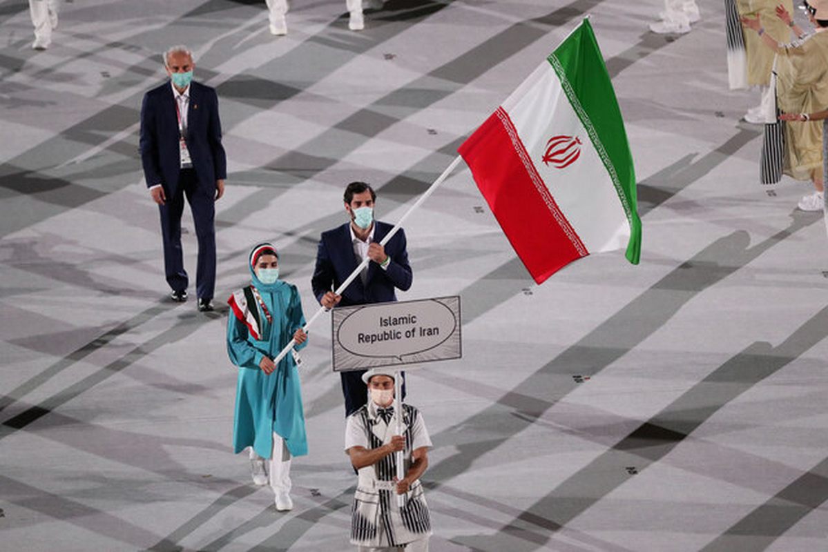رژه ورزشکاران ایران