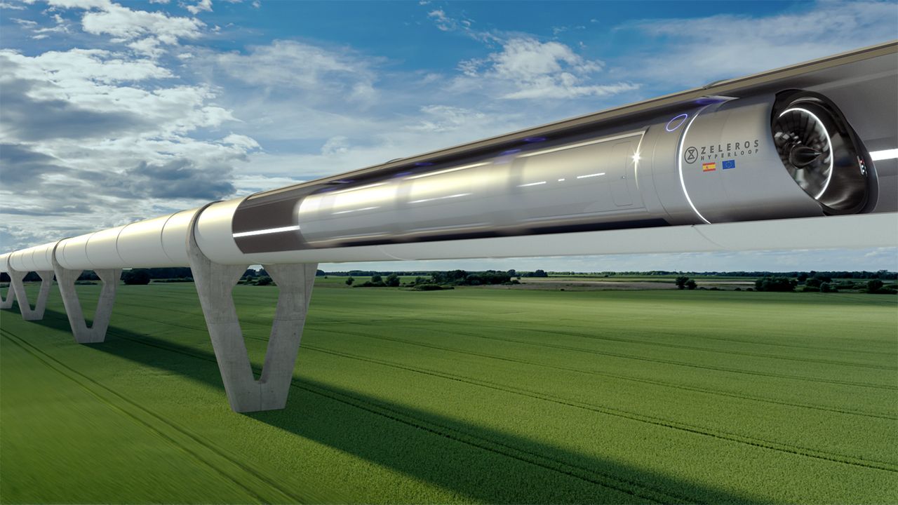 با طرح «قطار هایپرلوپ» آشنا شوید؛ سرعت ۱۰۰۰ کیلومتر بر ساعت