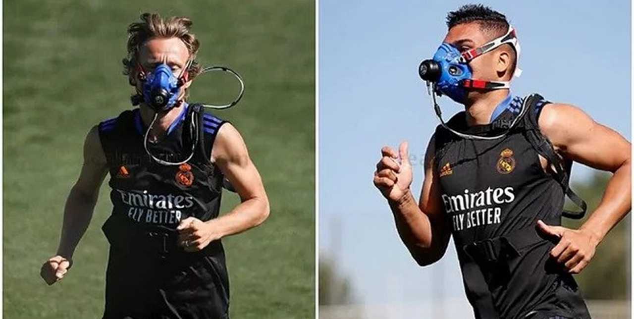 شکنجه بازیکنان رئال مادرید با ماسک هیپوکسی +عکس