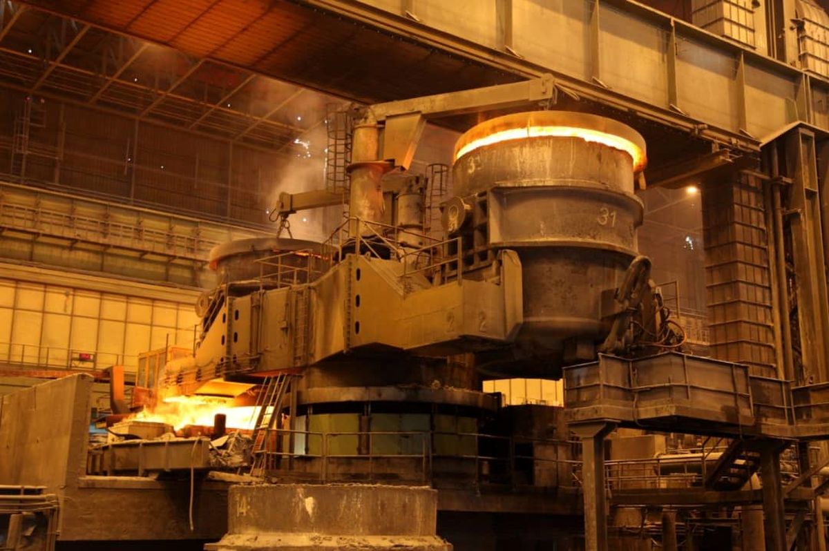 ۷۲ درصد فولاد خاورمیانه توسط ایران تولید می‌شود