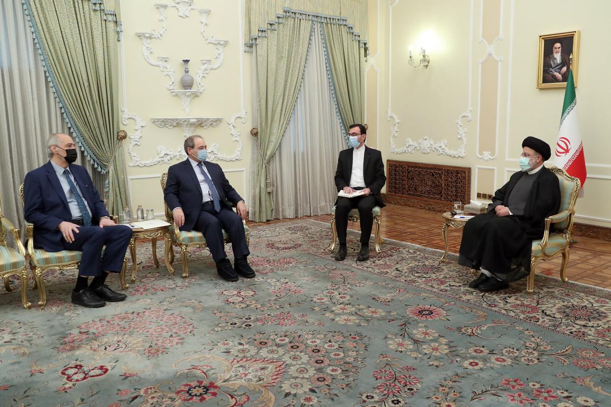 رئیس جمهور: بدنبال تقویت روابط تهران - دمشق بویژه در حوزه‌های اقتصادی و تجاری هستیم