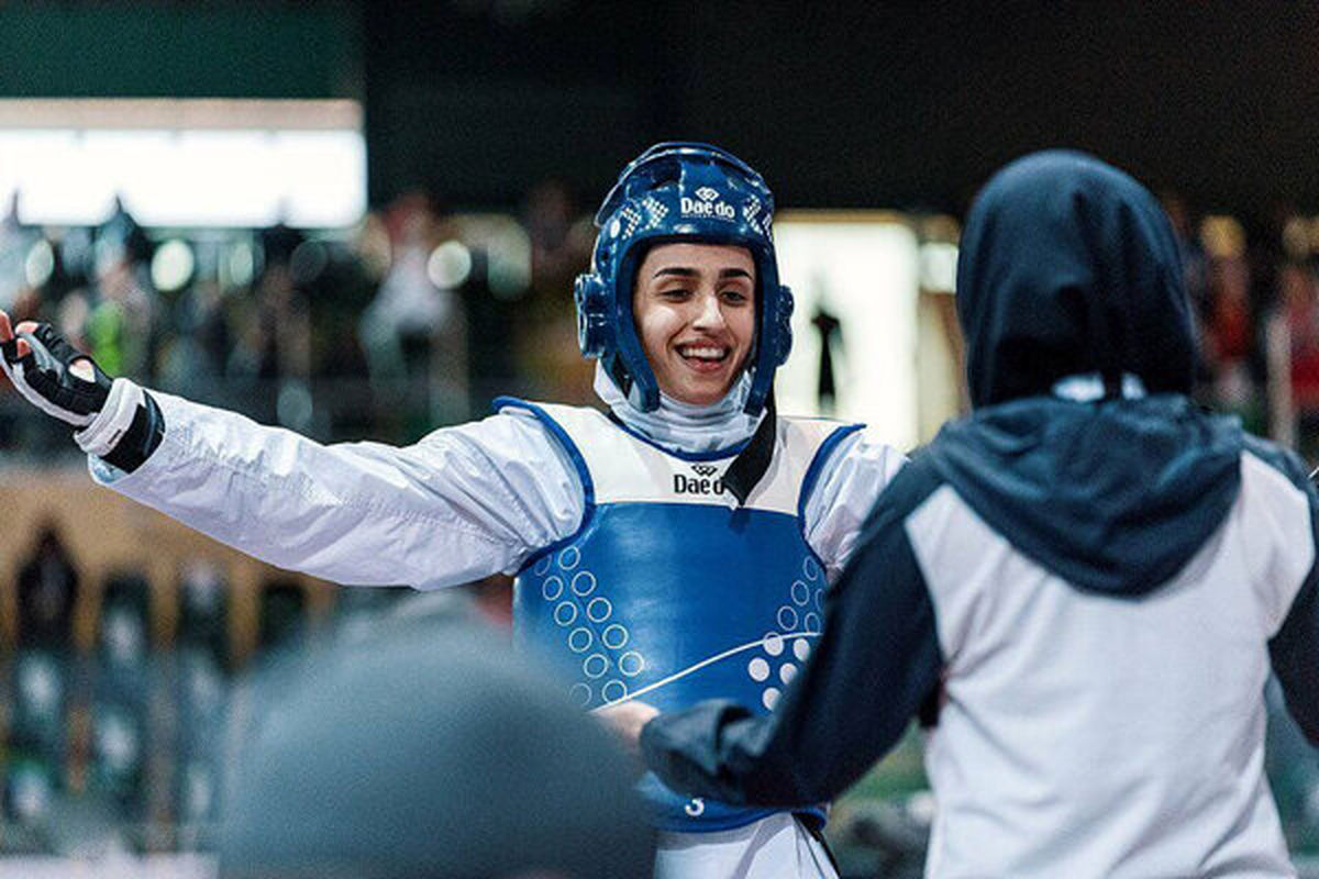 «زهرا شیدایی» مدال طلای تکواندوی قهرمانی جهان را گرفت