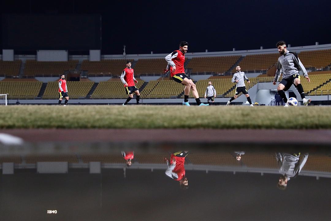 دومین تمرین ملی فوتبال در سئول