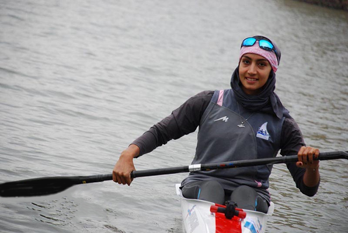 «هدیه کاظمی» مدال طلای مسابقات قایقرانی قهرمانی آسیا را کسب کرد