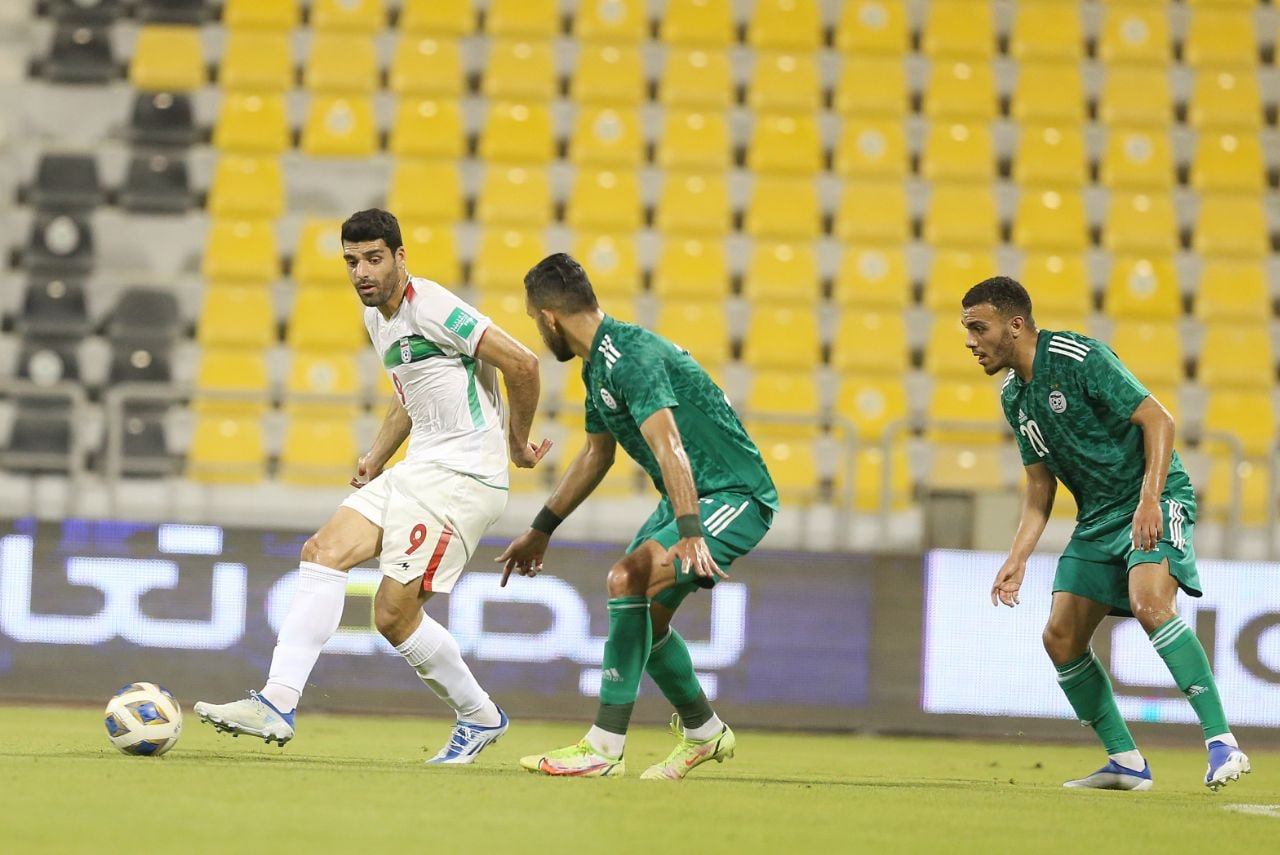 شکست تیم ملی فوتبال ایران در مقابل الجزایر