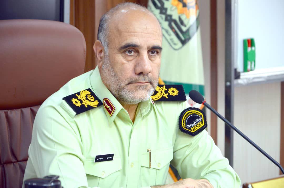 سردار حسین رحیمی: ۲۰ درصد سرقت کشور در تهران رخ می‌دهد