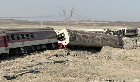 گزارش حادثه قطار مشهد - یزد ارائه شد + جزییات