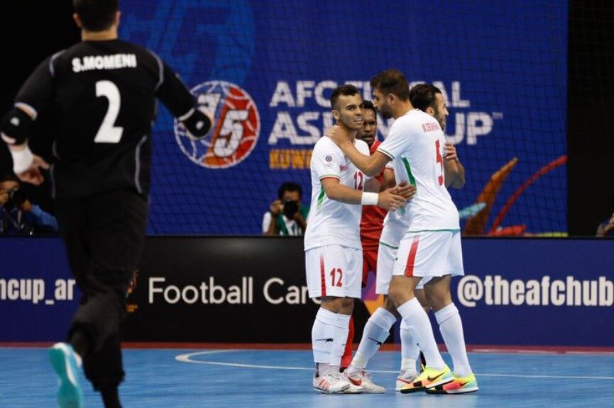 تیم ملی فوتسال ایران به مرحله حذفی جام ملت‌های آسیا صعود کرد