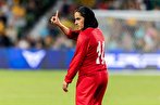 مسابقه تیم ملی فوتبال زنان ایران و استرالیا