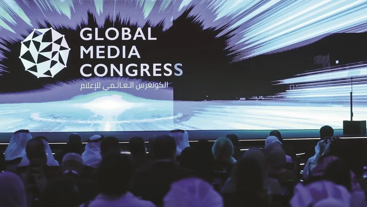 آغاز به کار دومین کنگره جهانی رسانه در ابوظبی