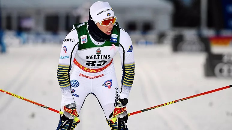آلت تناسلی اسکی‌باز سوئدی در سرمای مسابقه یخ زد